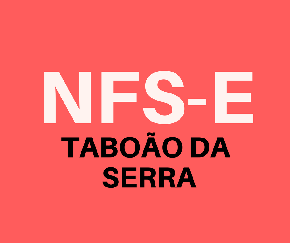 emitir NFS-e em Taboão da Serra
