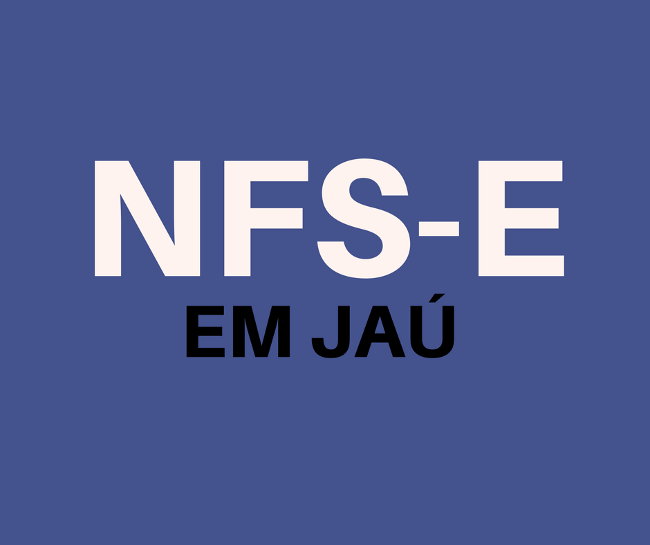 emitir NFS-e em Jaú