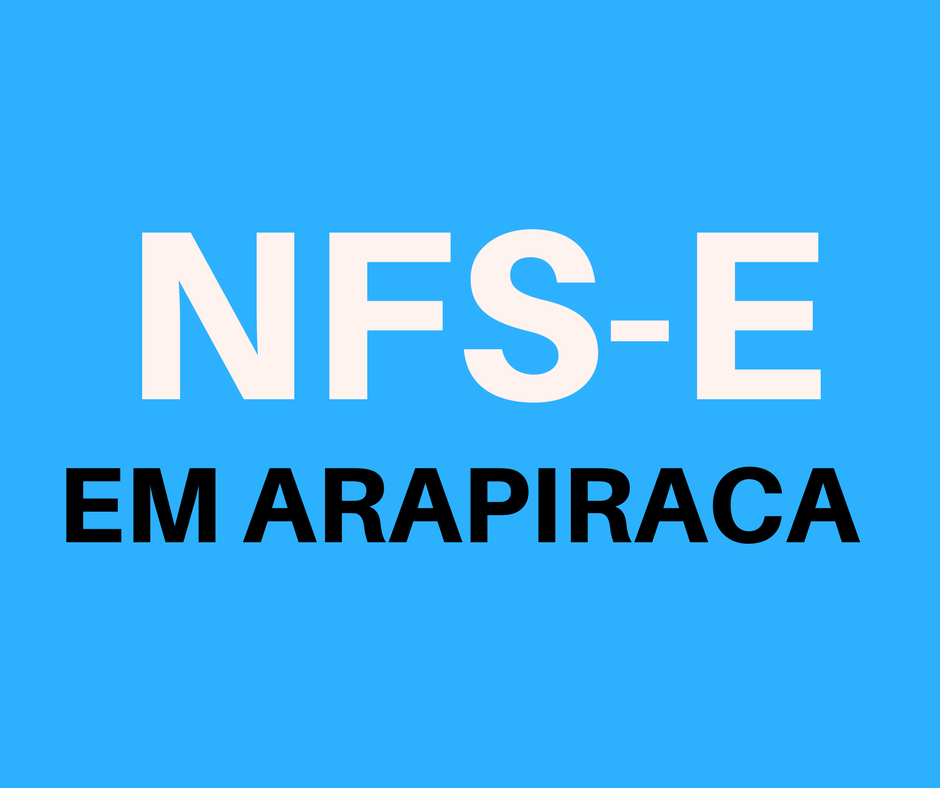 emitir NFS-e em Arapiraca