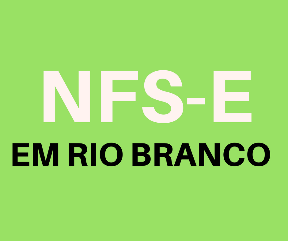 emitir NFS-e em Rio Branco