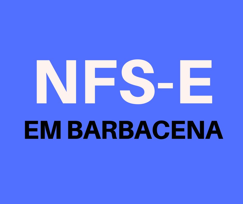 emitir NFS-e em Barbacena