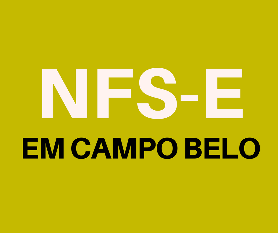 emitir NFS-e em Campo Belo