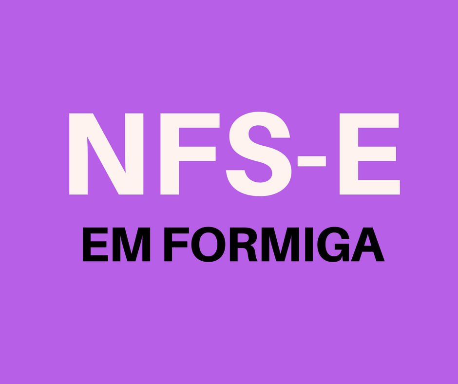 emitir NFS-e em Formiga