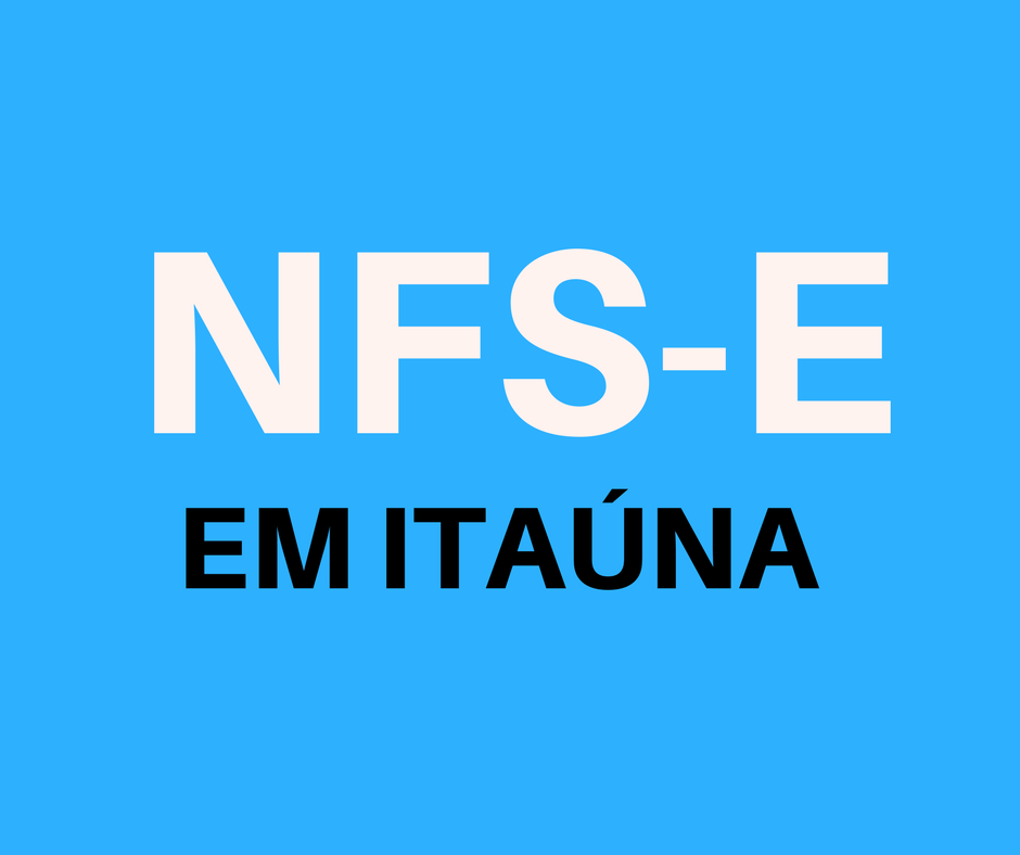 emitir NFS-e em Itaúna