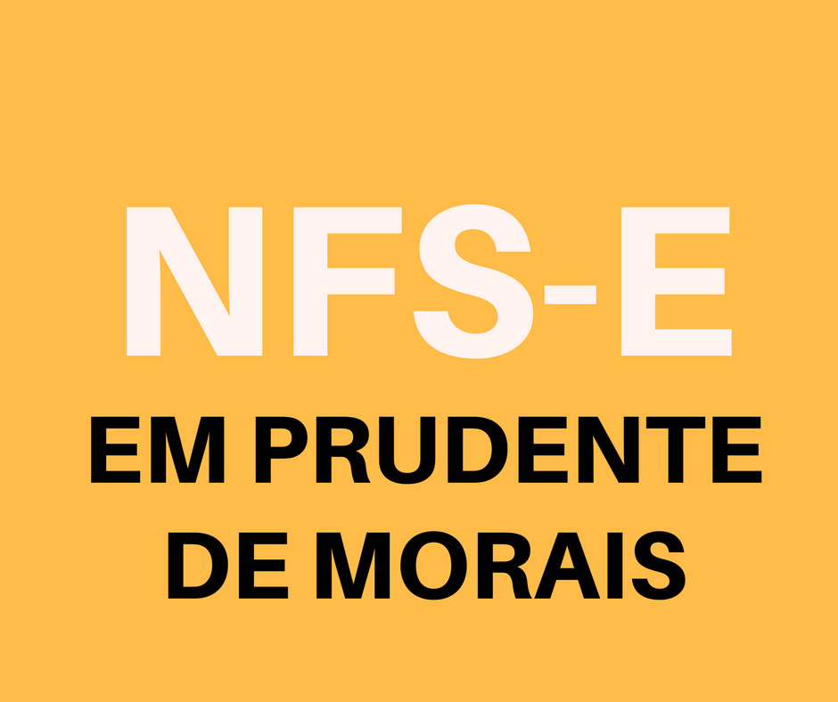 emitir NFS-e em Prudente de Morais