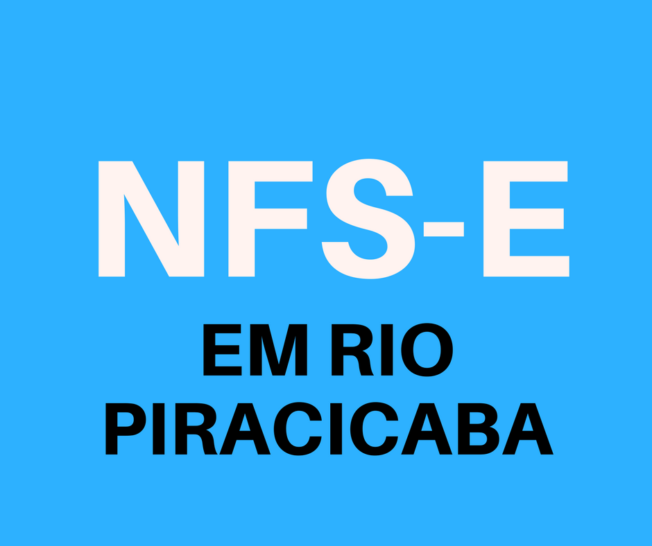 emitir NFS-e em Rio Piracicaba