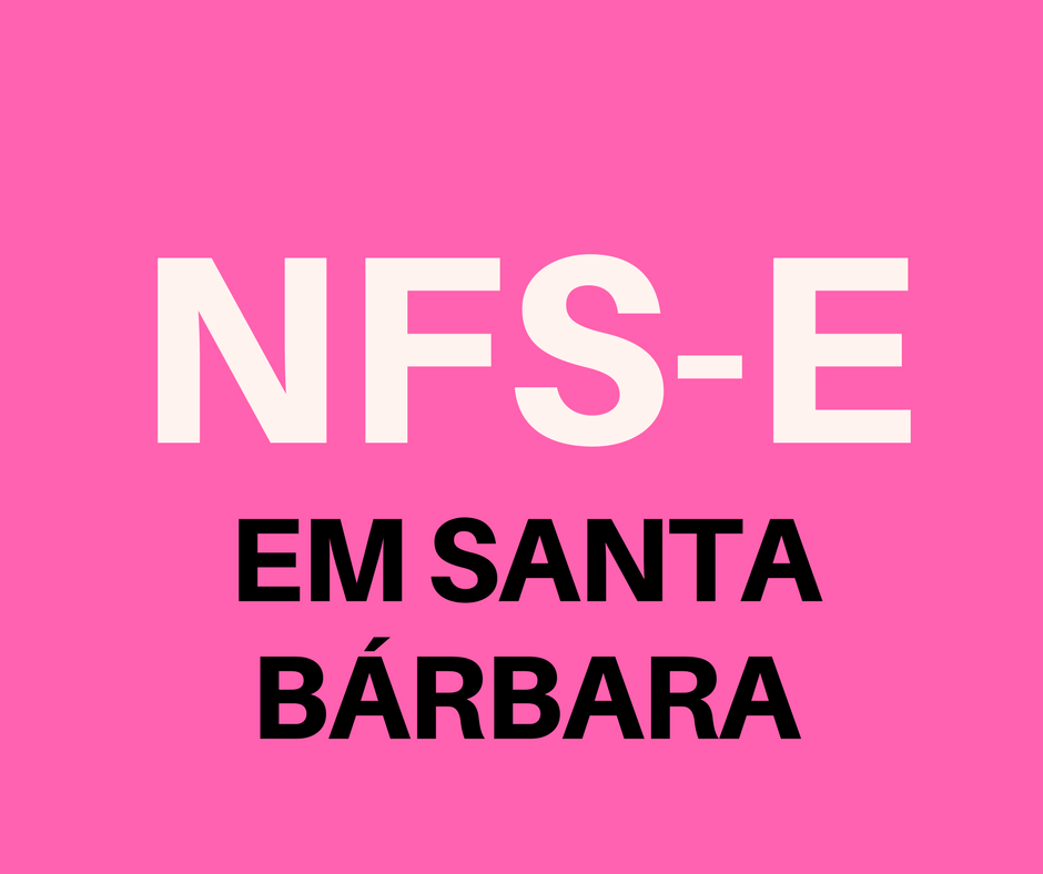 emitir NFS-e em Santa Bárbara