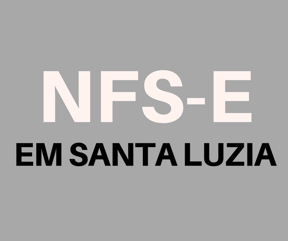 emitir NFS-e em Santa Luzia