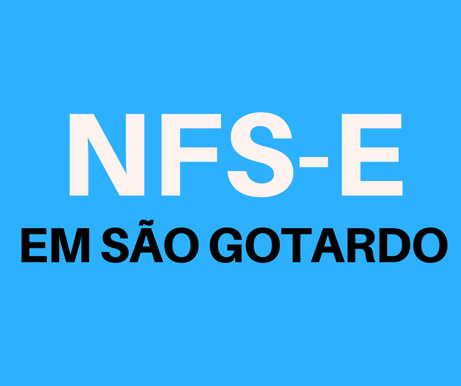 emitir NFS-e em São Gotardo