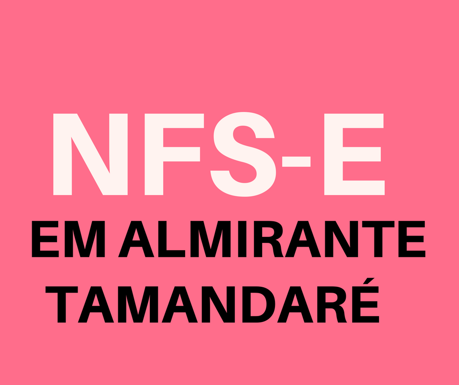 emitir NFS-e em Almirante Tamandaré