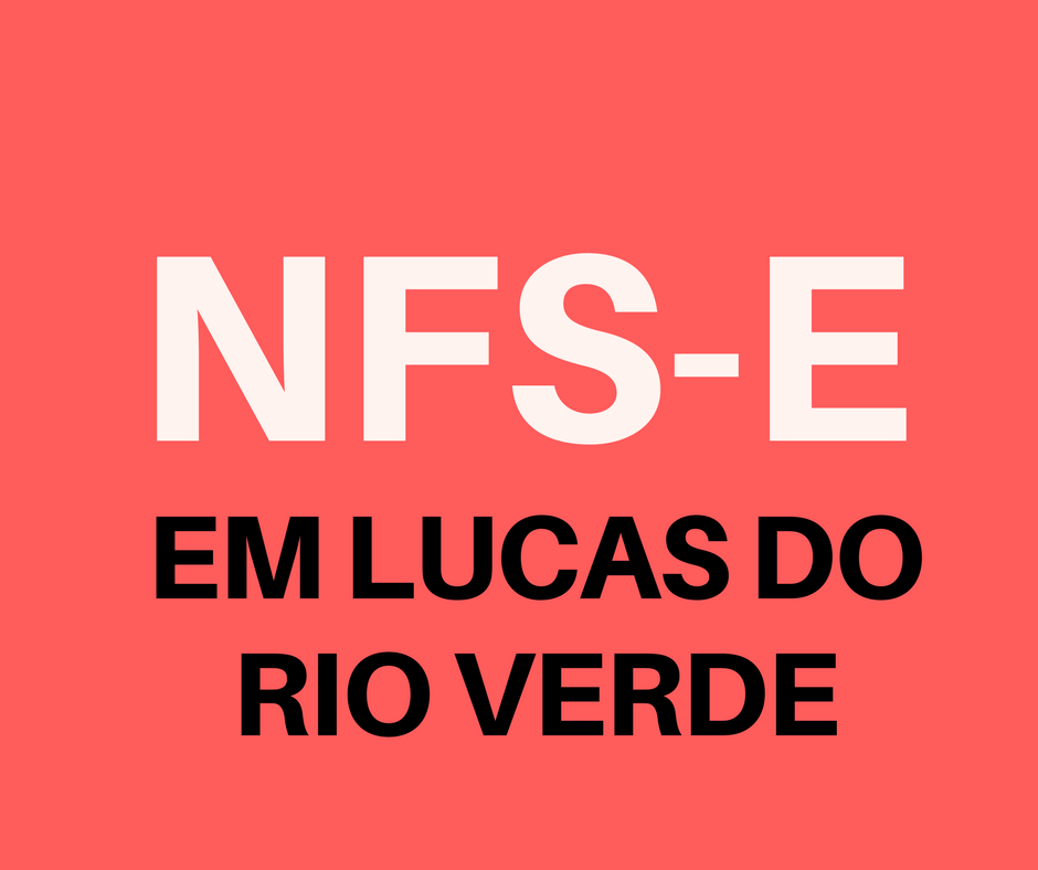 emitir NFS-e em Lucas do Rio Verde