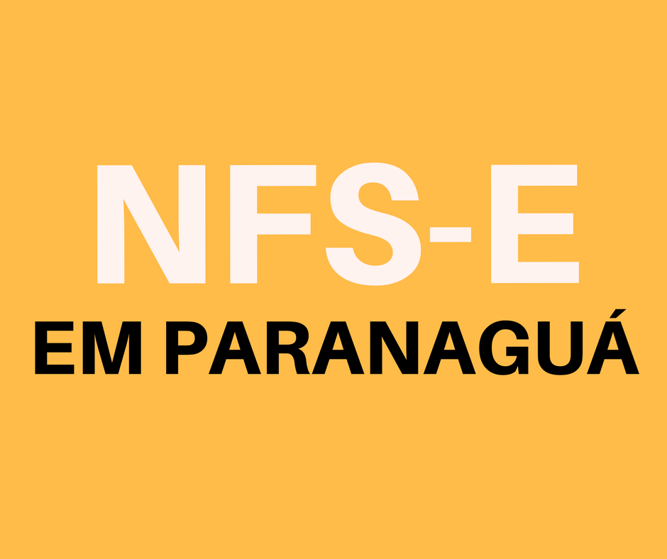 emitir NFS-e em Paranaguá