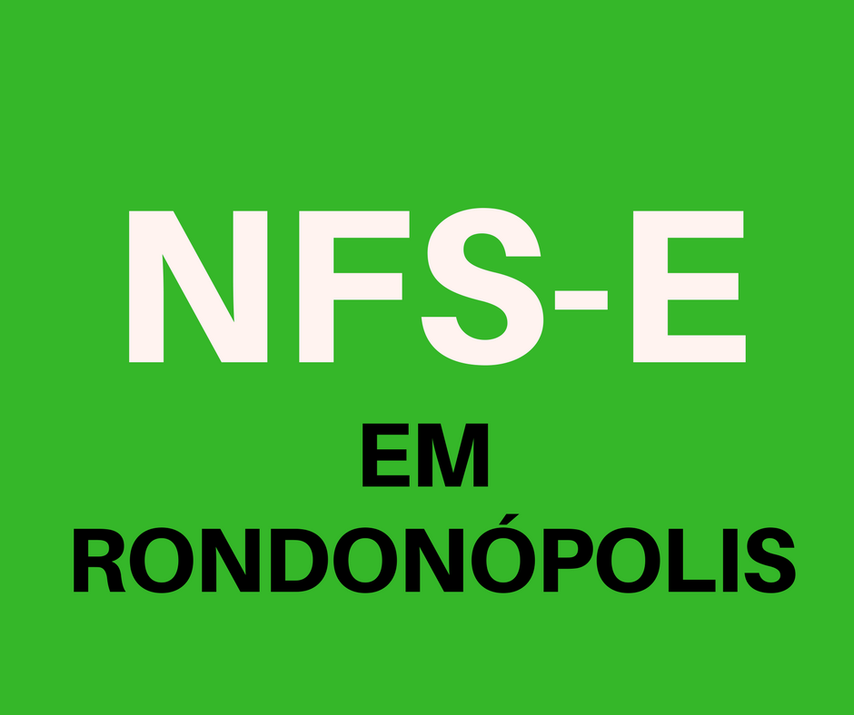 emitir NFS-e em Rondonópolis