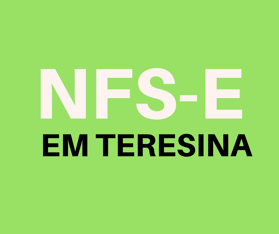 emitir NFS-e em Teresina