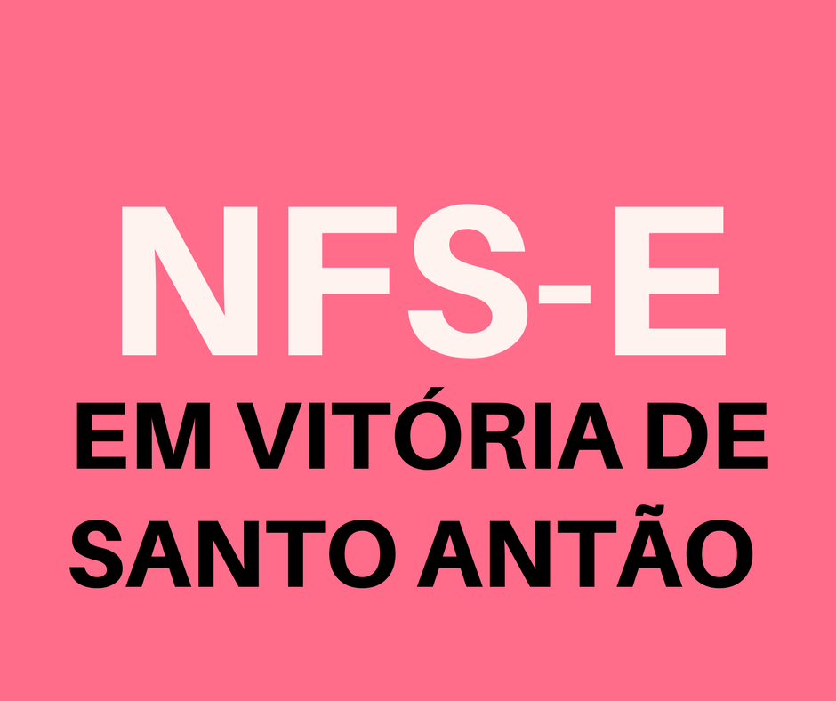 emitir NFS-e em Vitória de Santo Antão