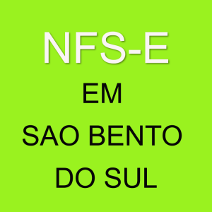 emitir nfse sao bento do sul
