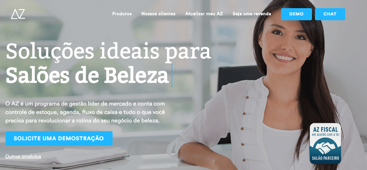 sistema para salão de beleza AZ sistema para salão de beleza AZ